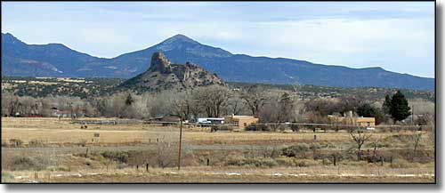 Gardner Butte and Badito Cone rise south of Gardner