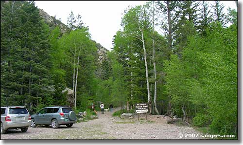 North Crestone Lake Trailhead