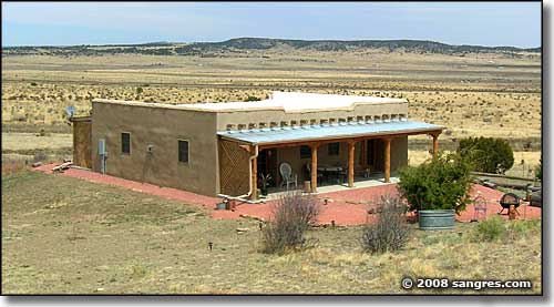 Straw bale home