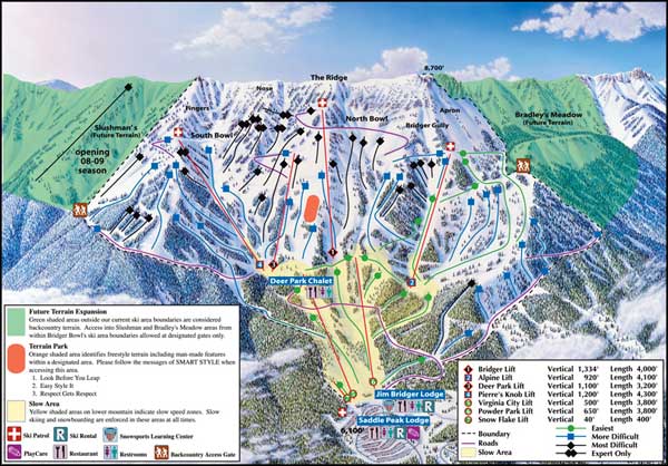 Bridger Bowl Ski Area, Bozeman, Montana