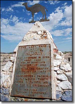 Hadji Ali Monument, Quartzsite, Arizona