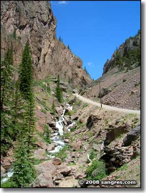 Along the Bachelor Loop near Creede, Colorado