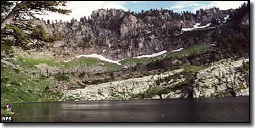 Bloomington Lake, near Bloomington, Idaho