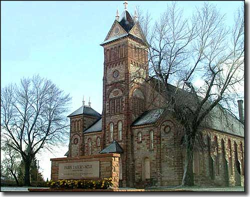 Bear Lake Stake Tabernacle in Paris, Idaho