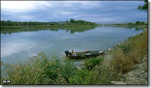 Missouri River at Judith Landing, Montana