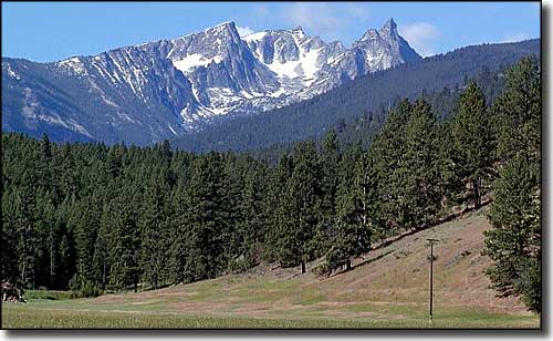 Trapper Peak in the Bitterroot Mountains