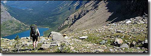 Ahern Pass, Glacier National Park, Montana