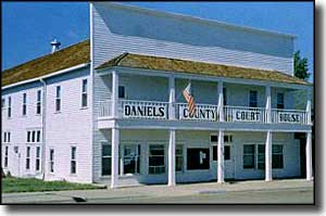 Daniels County Courthouse in Scobey, Montana