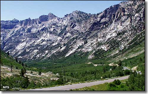 Lamoille Canyon Scenic Byway, Nevada