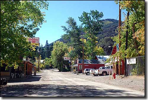 Downtown in Jarbridge, Nevada