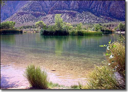 Spring Mountain Ranch reservoir