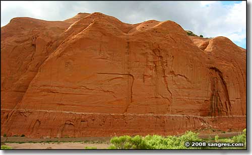 The red rocks around Gallup, New Mexico