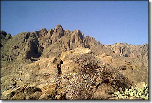 Florida Mountains, south of Deming, New Mexico