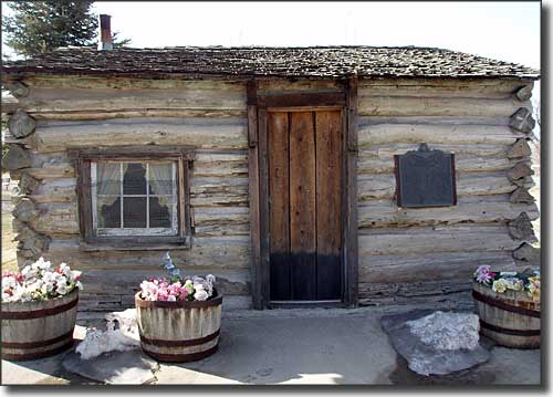 Historic cabin from 1882 in Wellington City Park