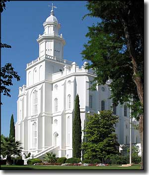 Mormon Temple, St. George, Utah