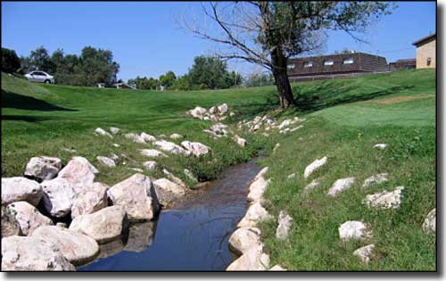 City park in South Ogden, Utah