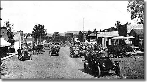 Dayton, Wyoming in 1915